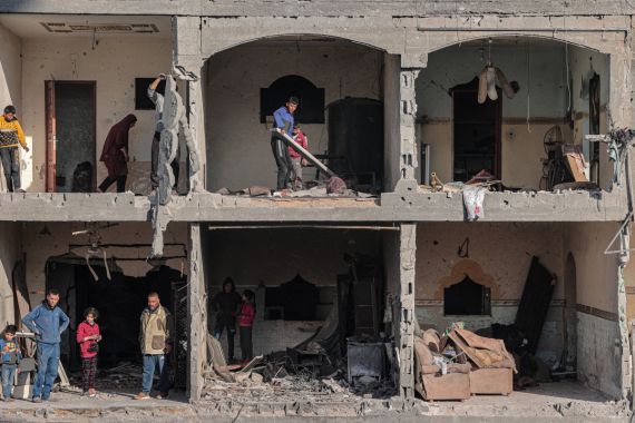 Israeli strikes Gaza's Rafah