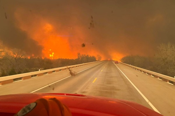 Тексас се бори с втория си най-голям горски пожар в историята