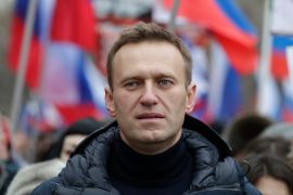 Navalny, a 47-year-old widely seen as the most prominent opposition voice in Russia, died on February 16 in a maximum-security Arctic penal colony [File: Pavel Golovkin/AP Photo]