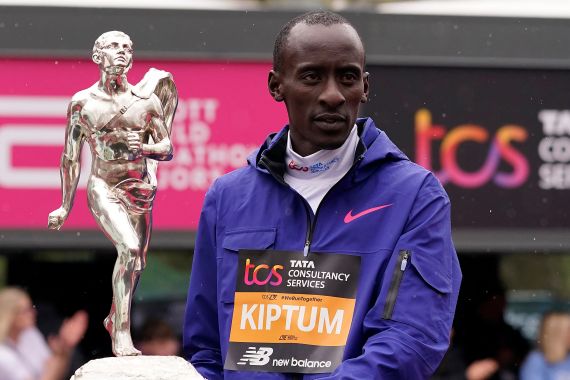 Kiptum was killed along with his coach in a car crash in Kenya