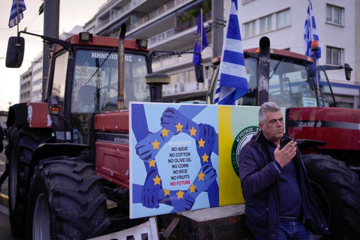 Greece Farmers Protest