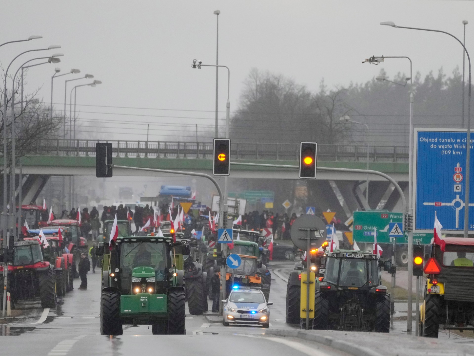 Zelensky invite les dirigeants polonais à franchir la frontière pour résoudre les protestations des agriculteurs |  Guerre Russie-Ukraine