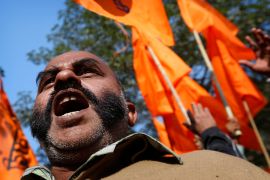 As per the report, 498 hate speech events, which make up 75 percent, took place in the states ruled by the BJP or in territories that it effectively governs through the central government. [File: Saurabh Das/AP Photo]