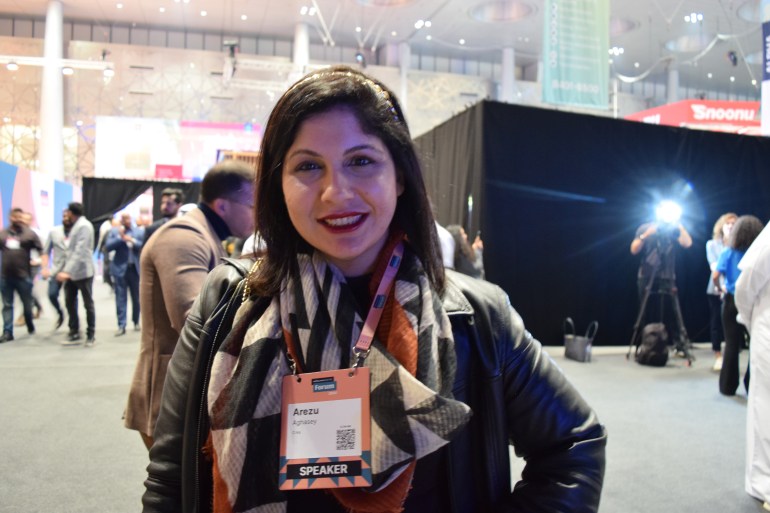 Arezu Aghasey is scouting for new startups in the MENA region