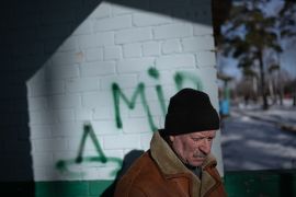 Ivan, 63, worked in this school for many years before the Russian-Ukrainian war. [Viacheslav Ratynski/CIVIC]
