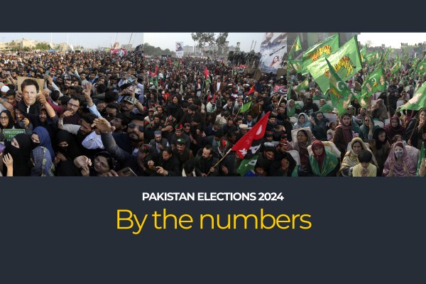 На 8 февруари когато Пакистан гласува на национални избори демокрацията