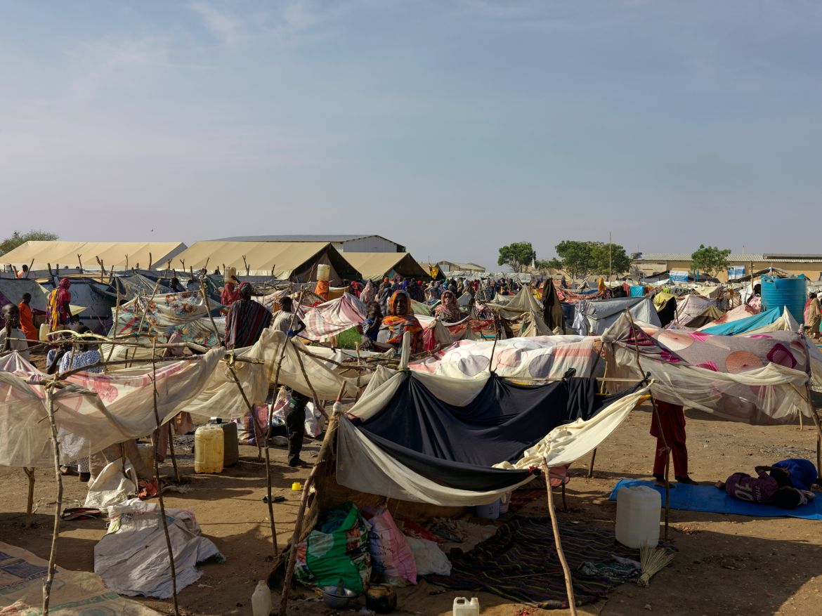 The transit centre in Renk, Upper Nile State, South Sudan.