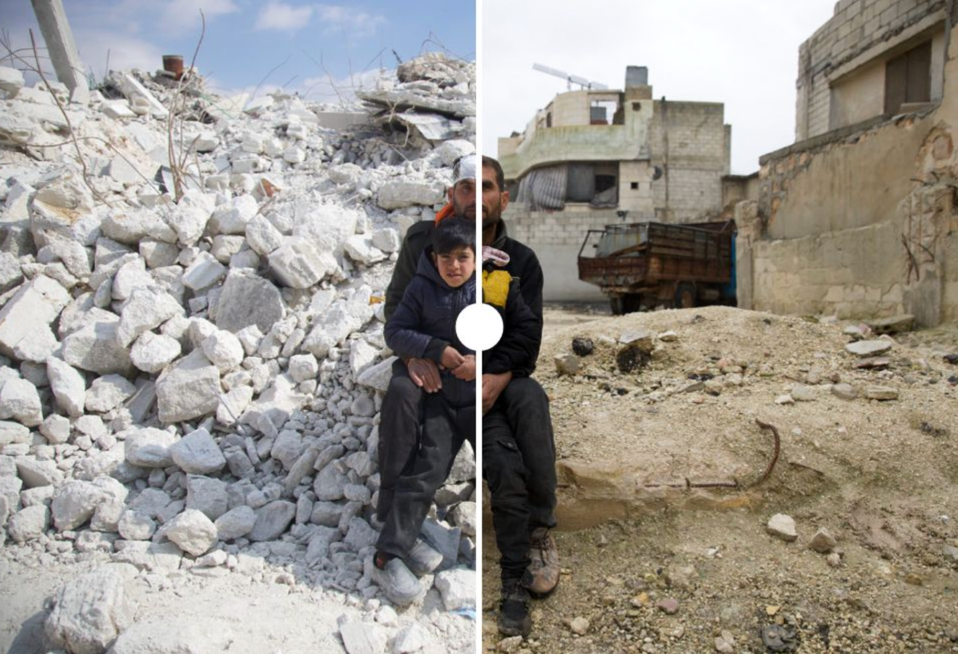 In northwest Syria, some earthquake debris has disappeared, but a void remains  Türkiye and Syria earthquake