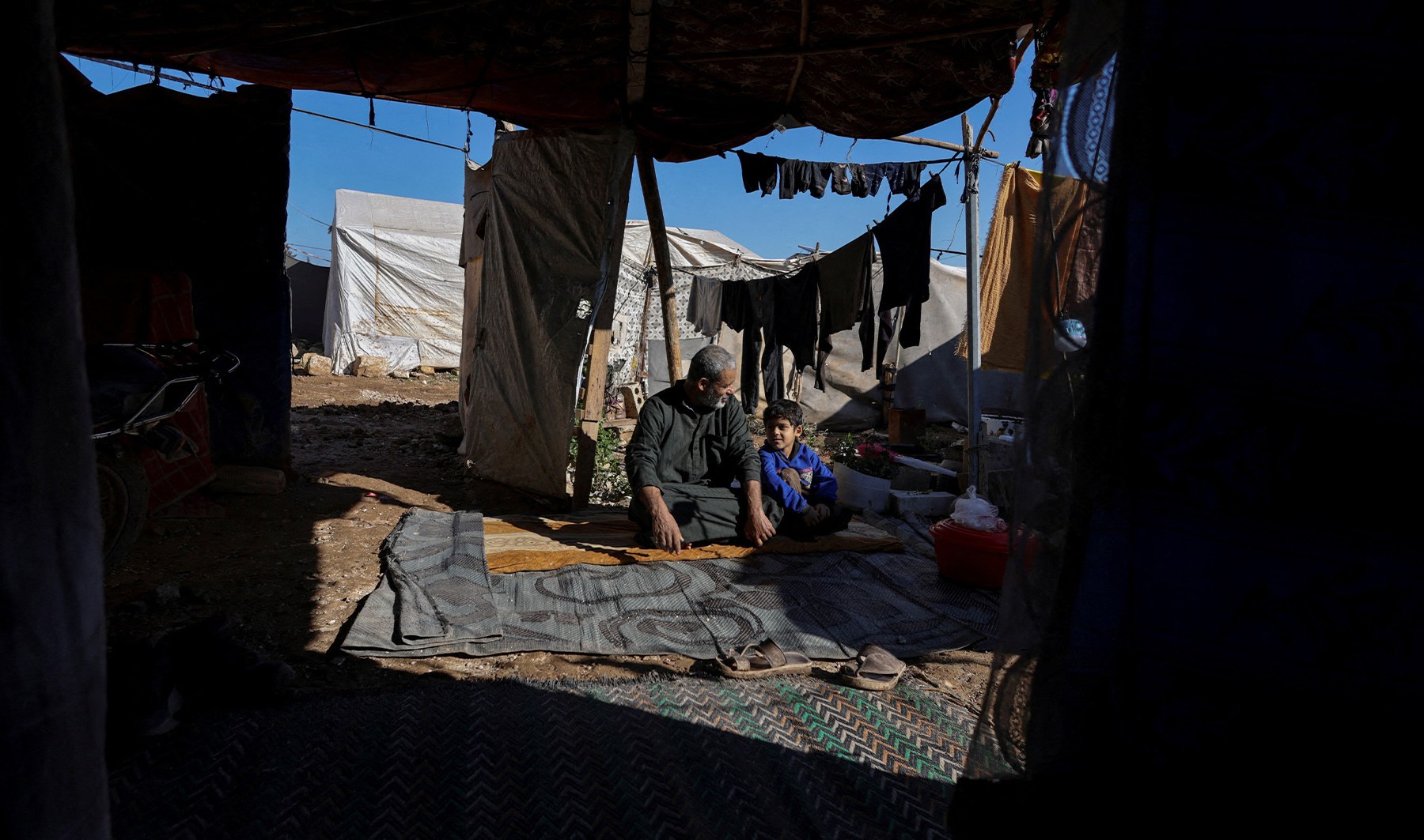 Syrian earthquake survivors still sleep outside one year on | Earthquakes