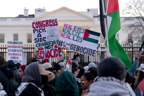 Подкрепата на Съединените щати за войната на Израел срещу Газа