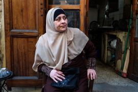 Zainab Hamadeh is unhappy with the consecutive crises Lebanon is weathering and worried about the encroaching war [Rita Kabalan/Al Jazeera]