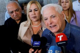 Panama&#039;s former President Ricardo Martinelli has denied wrongdoing and maintains he is the victim of political persecution [Fie: Aris Martinez/Reuters]