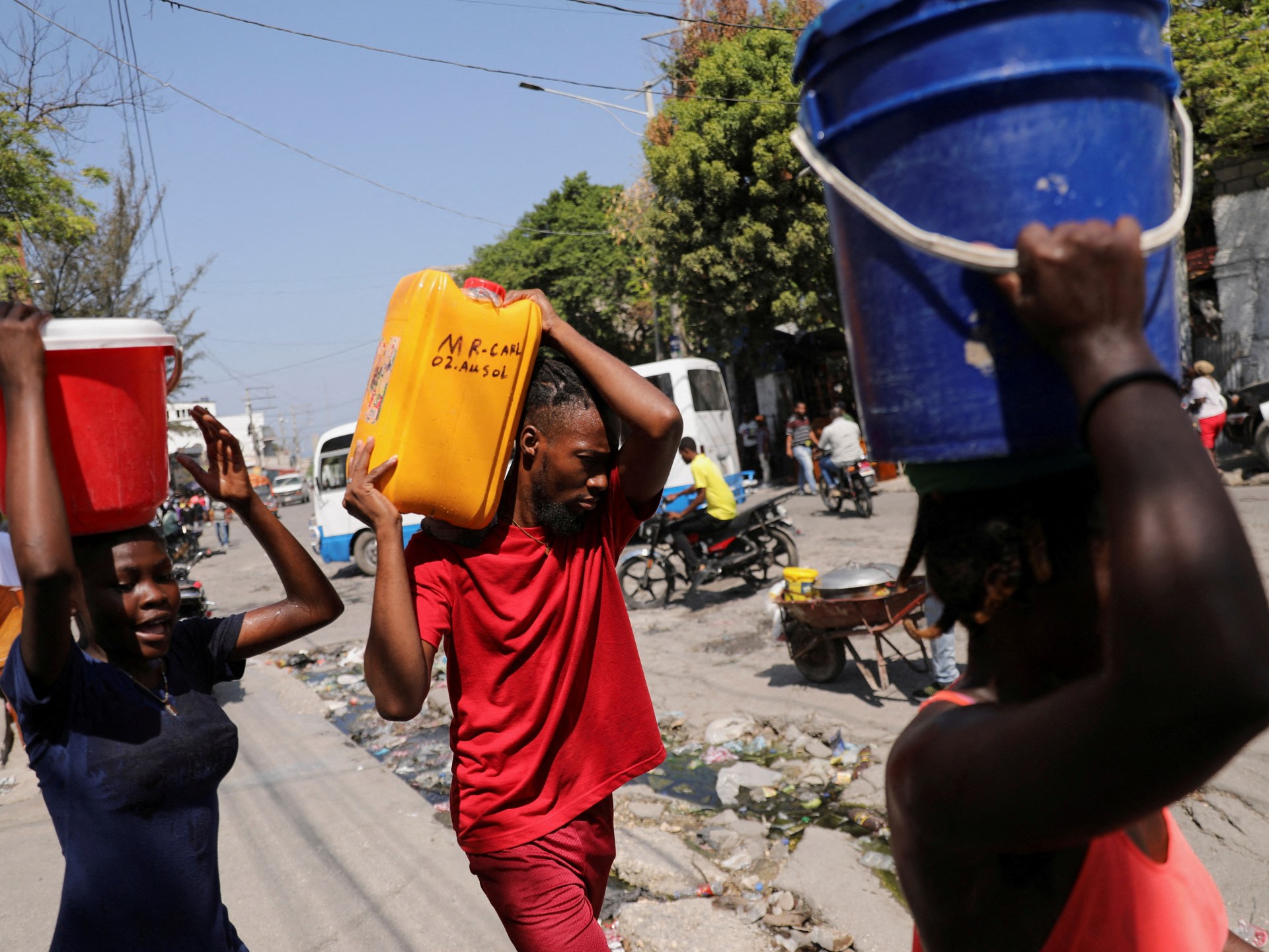 Uneasy quiet in Haiti capital after prime minister pledges to step down | In Pictures News