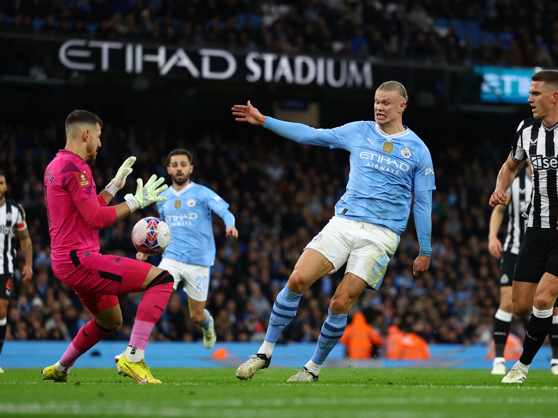 LIVE: Manchester City vs Newcastle United – FA Cup quarterfinal