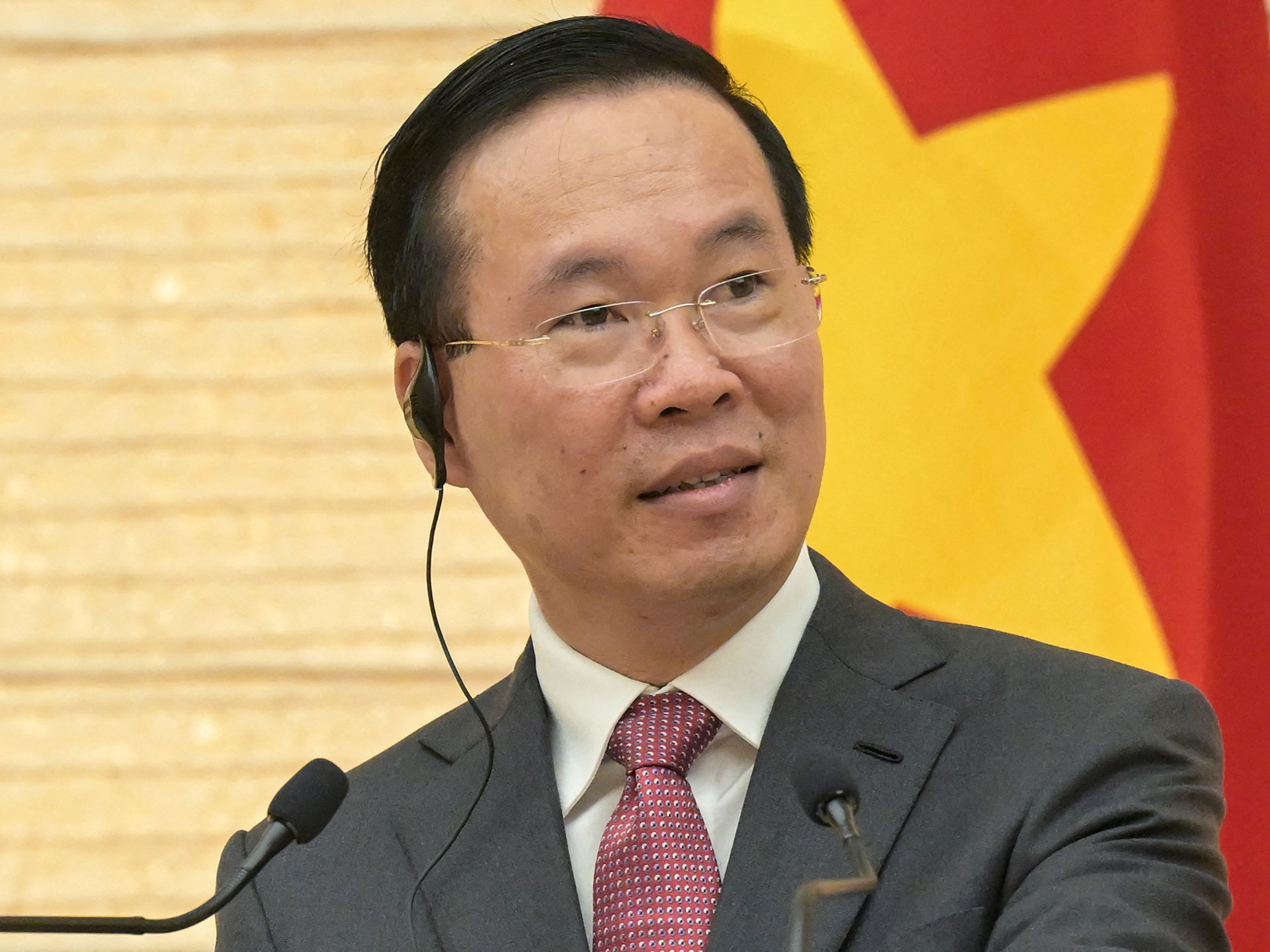 Wietnamski prezydent Vu Van Thuong rezygnuje w wyniku kampanii antykorupcyjnej |  Wiadomości polityczne