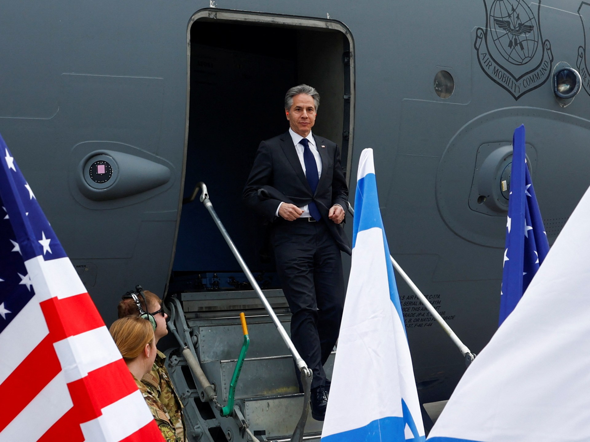 US top diplomat holds talks in Israel as Netanyahu vows Rafah invasion | Israel War on Gaza News