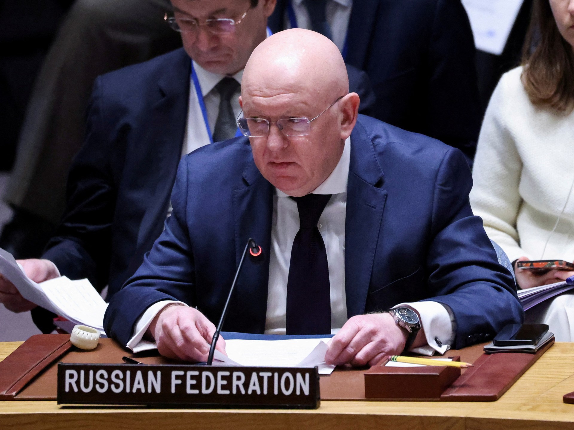 Rusija blokuoja JT komiteto stebėjimo sankcijų Šiaurės Korėjai atnaujinimą  Jungtinių Tautų naujienos