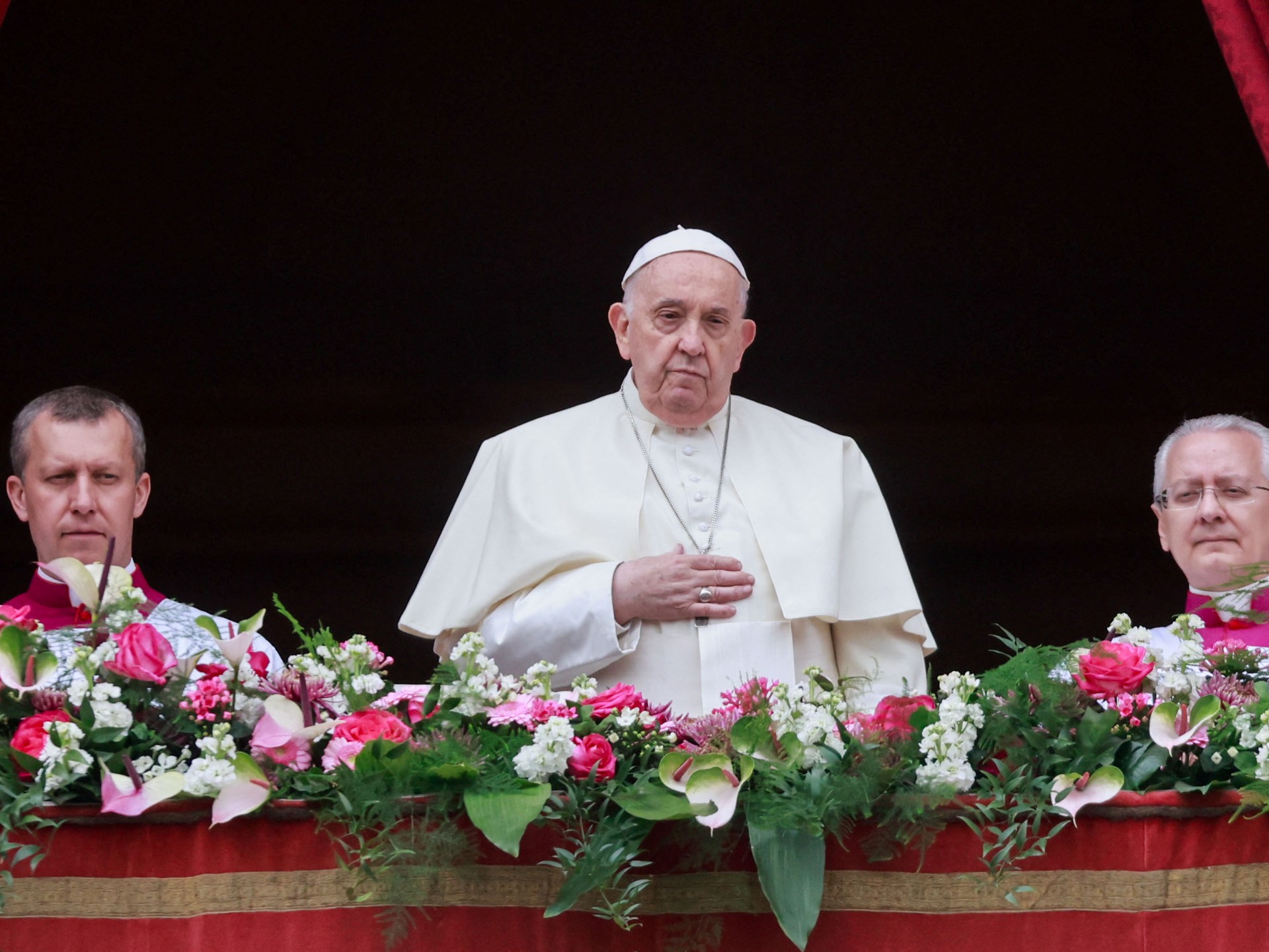 Pope renews call for Gaza ceasefire, release of captives in Easter address | Israel War on Gaza News