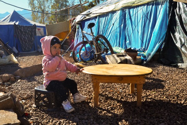 Шест месеца след земетресението жителите на селото в Атлас в Мароко все още са на палатки