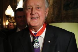 Former Canadian Prime Minister Brian Mulroney governed Canada between 1984 and 1993 [File: Lars Hagberg/AFP]
