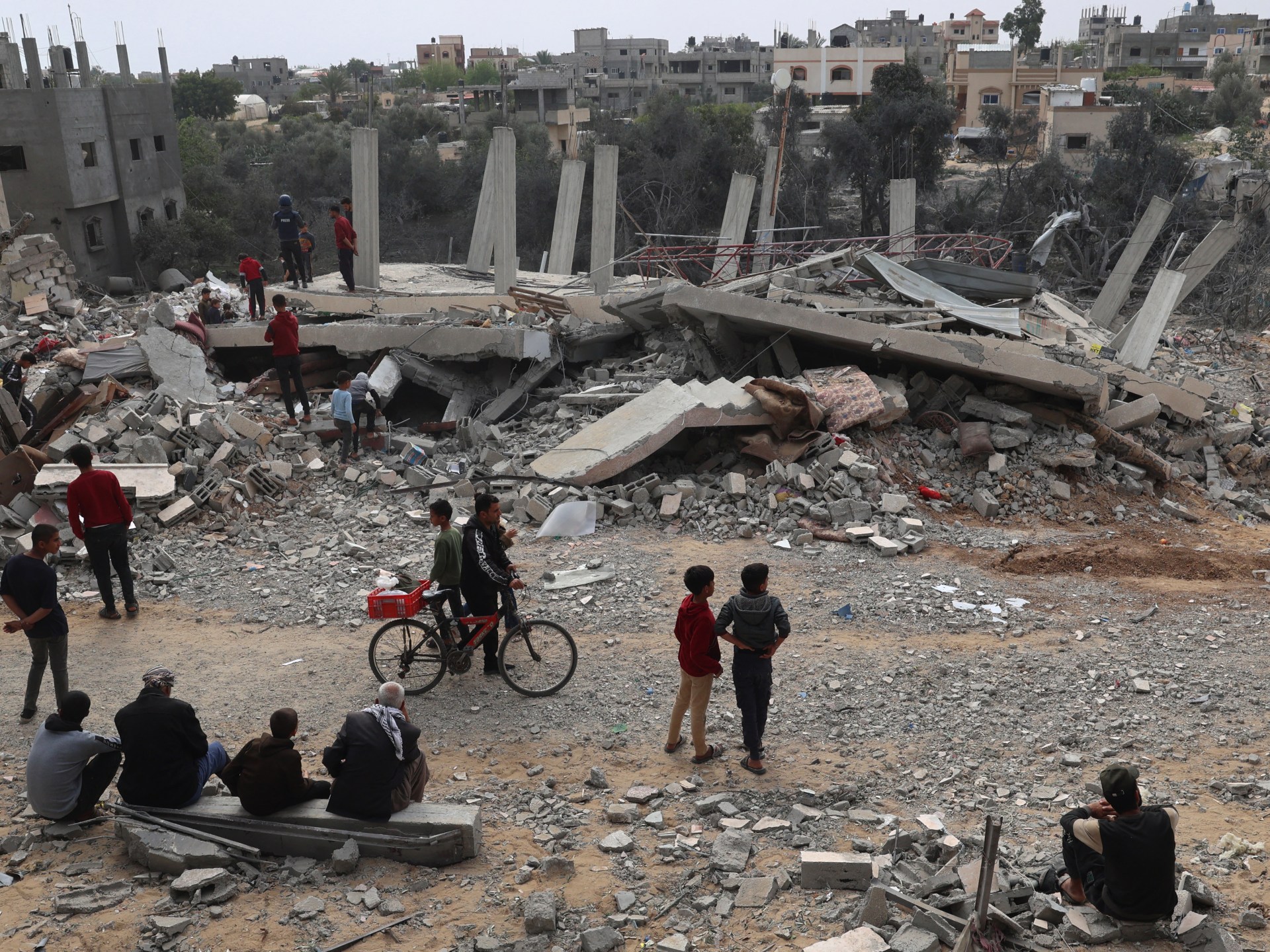 Photos: Israeli air raids kill dozens across the Gaza Strip | Israel War on Gaza News