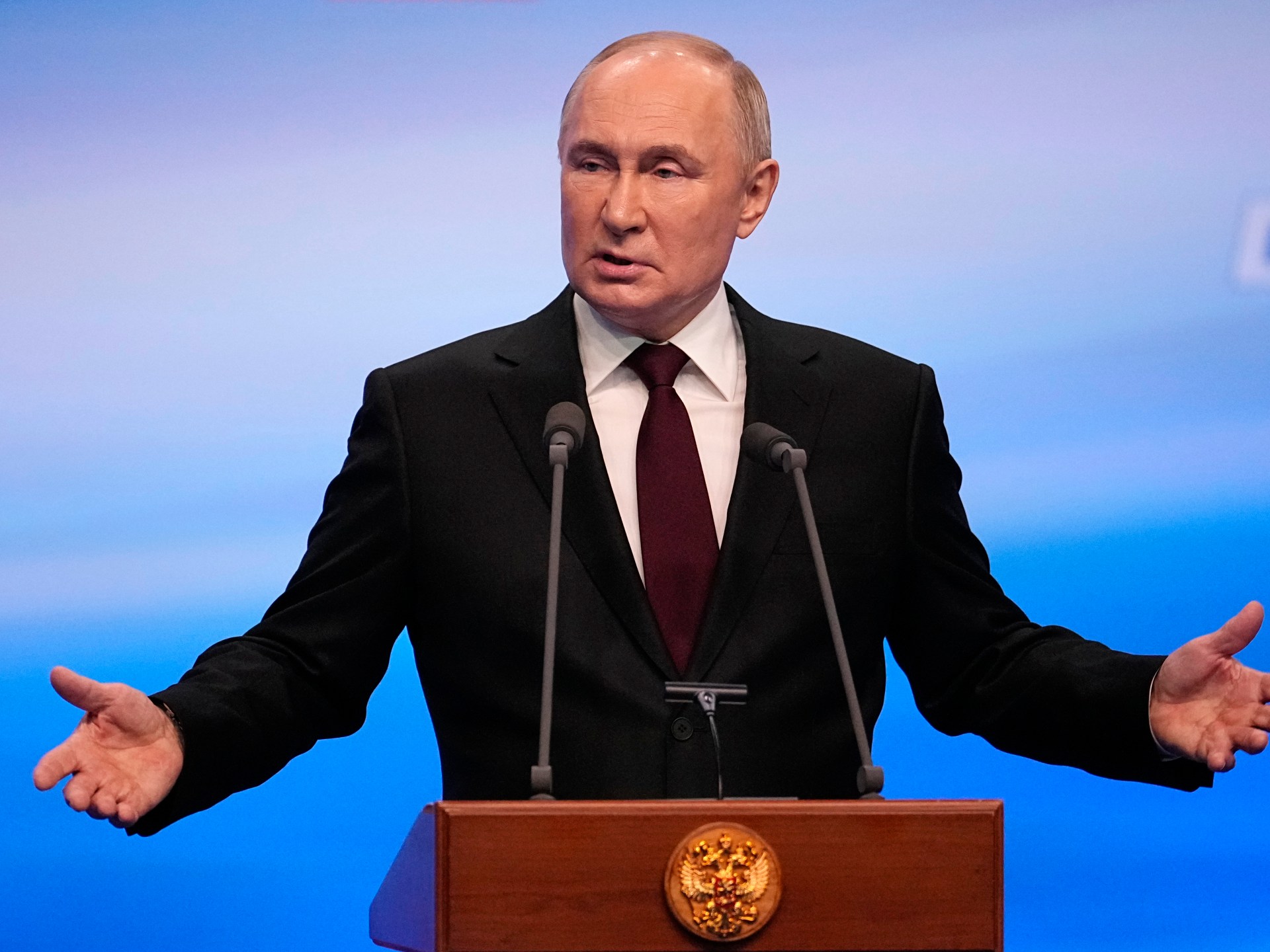 Putin z zadowoleniem przyjmuje zwycięstwo w wyborach krytykowane jako nielegalne |  Wiadomości Władimira Putina
