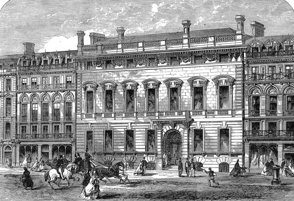 Le club en 1864