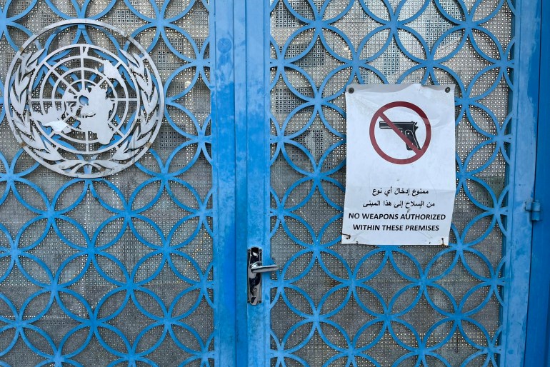 Funding crisis UNRWA in Aida camp