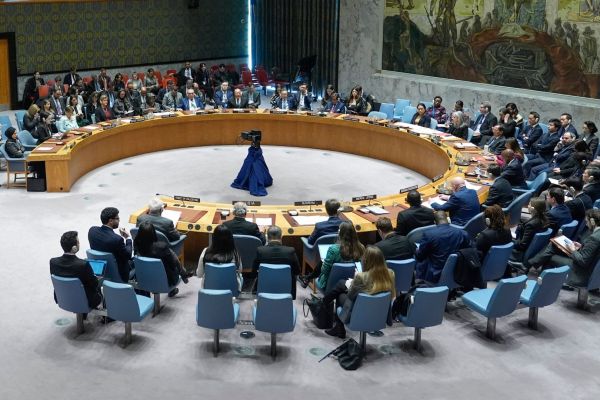 Съединените щати разпространиха проекторезолюция на Съвета за сигурност на ООН,
