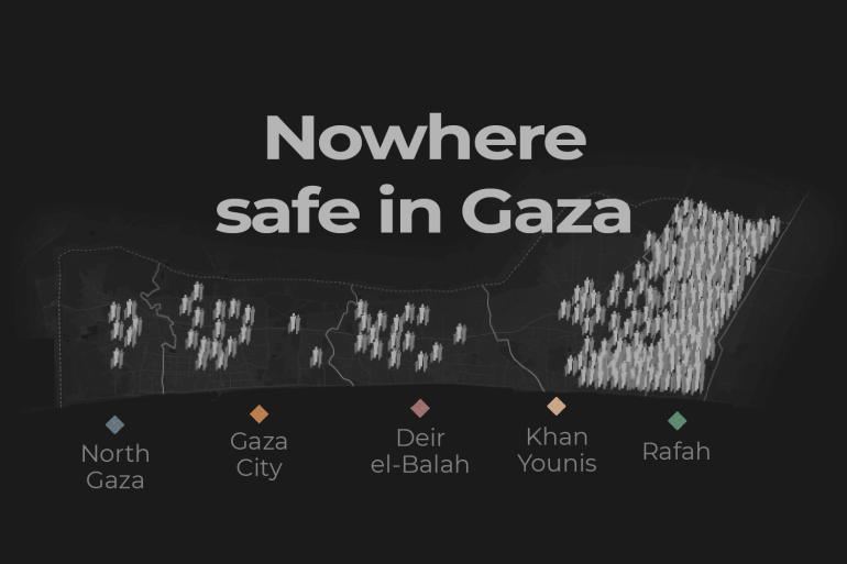 Interactive - poster image - nowhere safe in Gaza