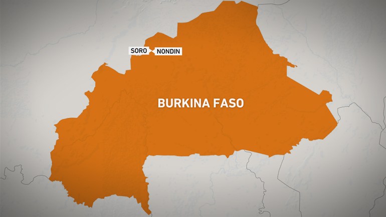 Location of the villages of Soro and Nondin, Burkina Faso [Al Jazeera]