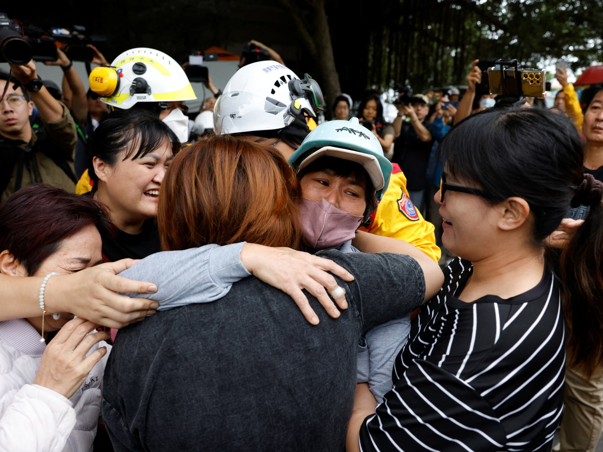 Taiwan searches for 18 still missing after Wednesday’s quake
