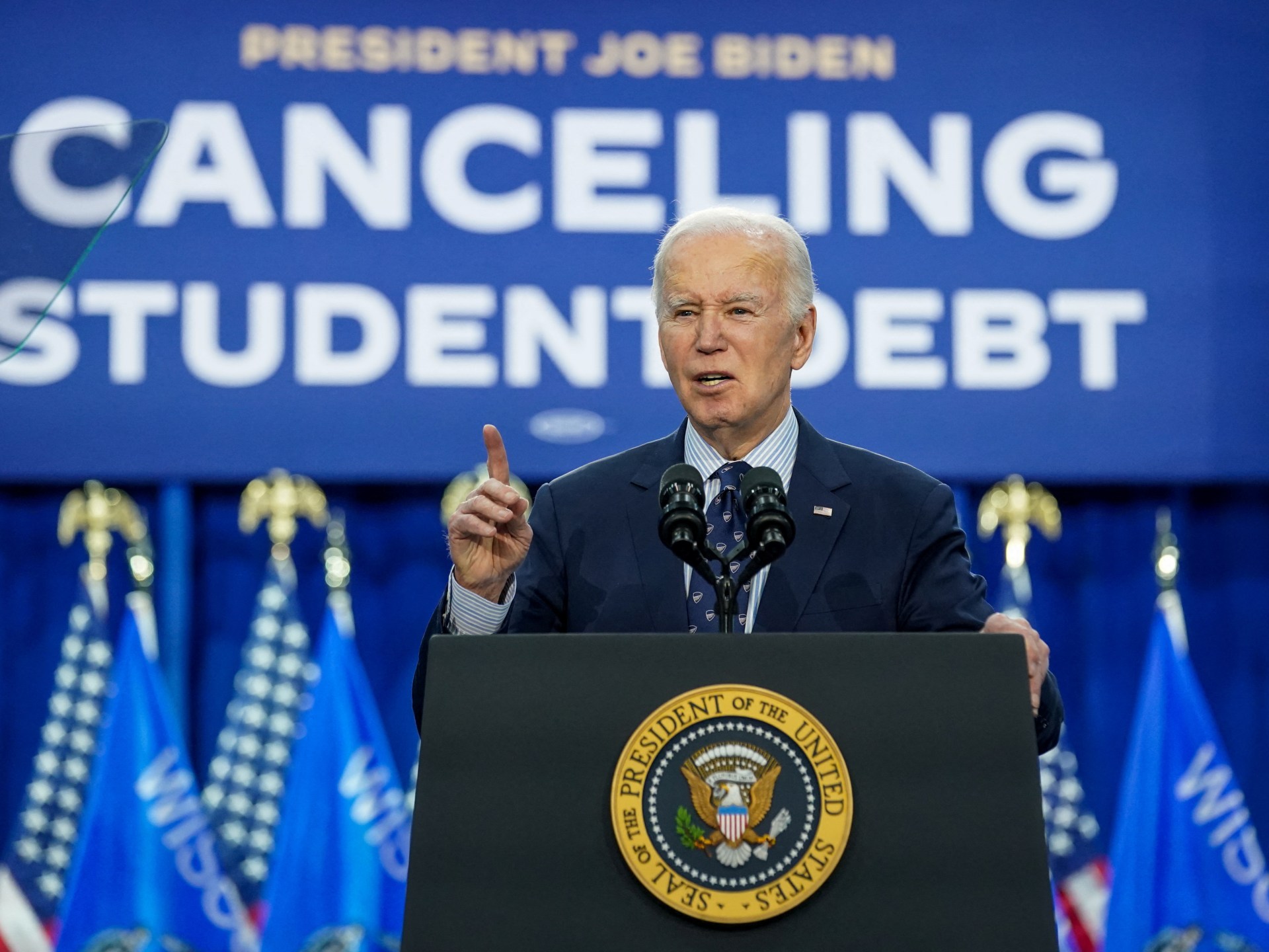 Biden unveils new plans to ease US student loan debt for millions | US Election 2024 News