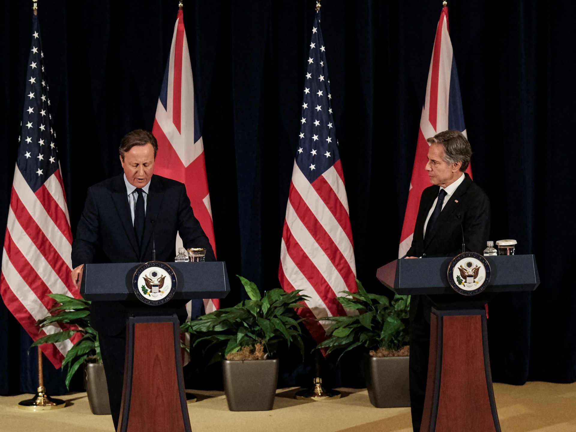 Britain will not block arms sales to Israel, Foreign Secretary David Cameron has said.  Israel Gaza War News