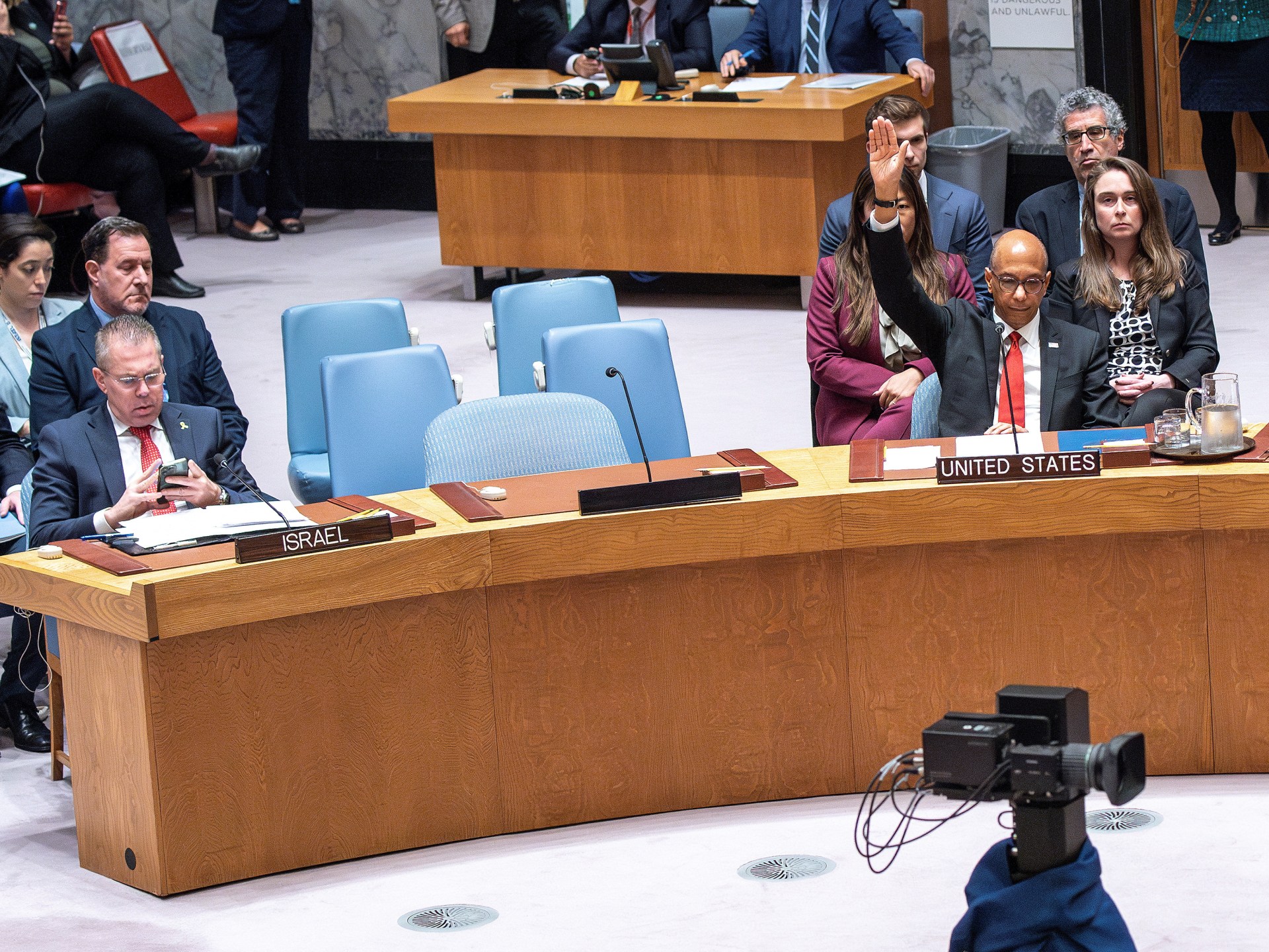 الولايات المتحدة تمنع طلب الفلسطينيين للحصول على العضوية الكاملة في الأمم المتحدة في مجلس الأمن |  أخبار الأمم المتحدة