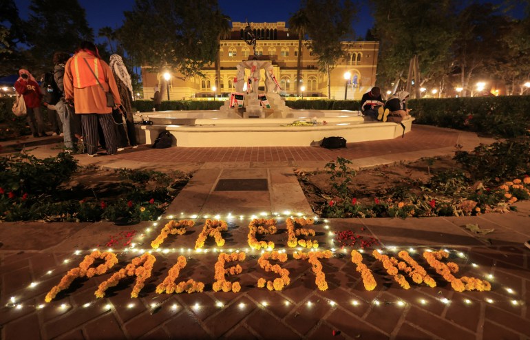 Universitățile americane protestează