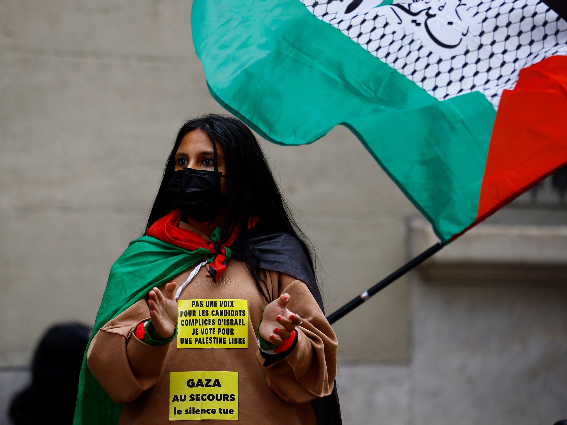 Gaza war protesters disrupt Paris’s Sorbonne University