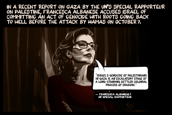 History Illustrated: Gaza, genocide and the world's most heinous crime