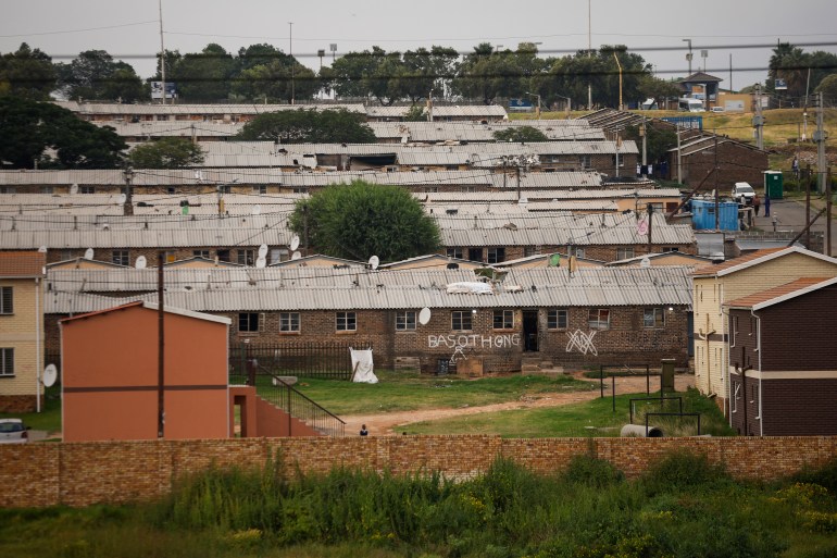 Diepkloof hostel, Soweto, Johannesburg