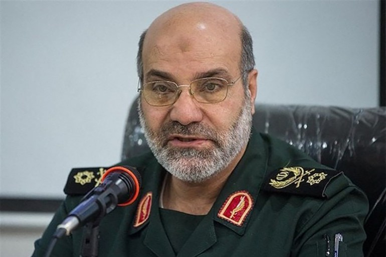 Iranian Brigadier General Mohammad Reza Zahedi