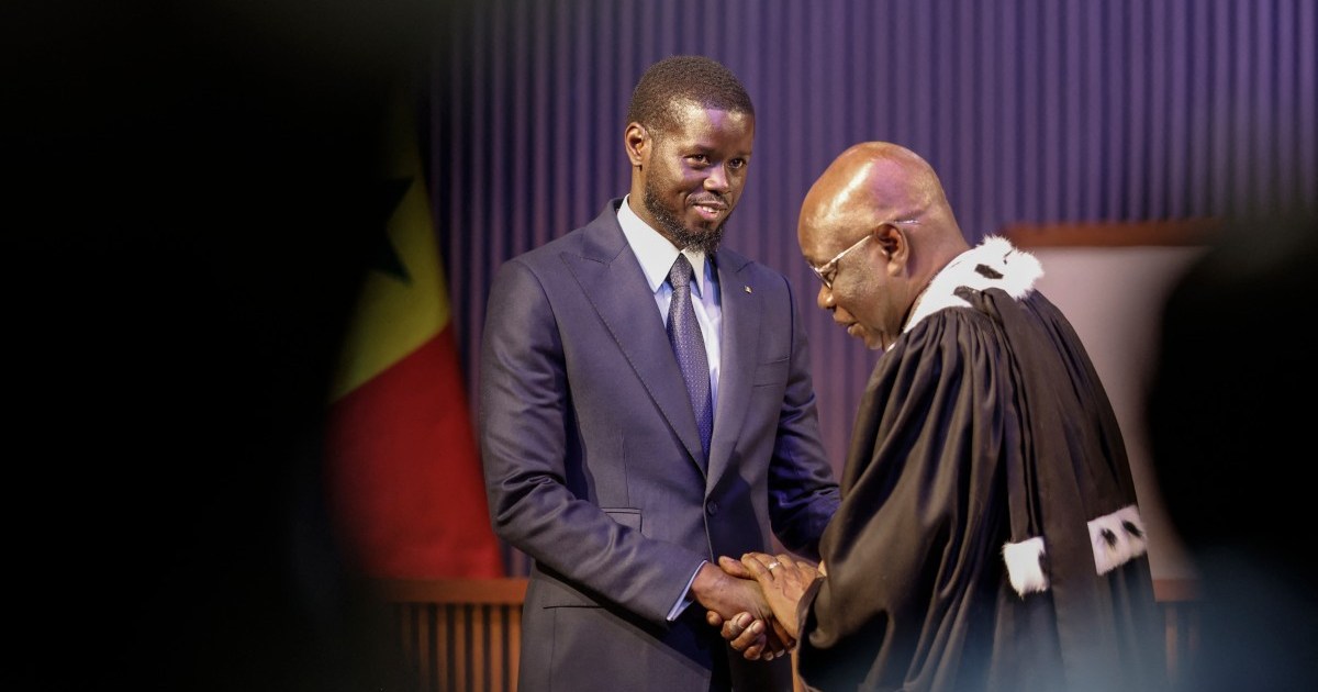From prisoner to president in 20 days, Senegal’s Diomaye Faye takes office