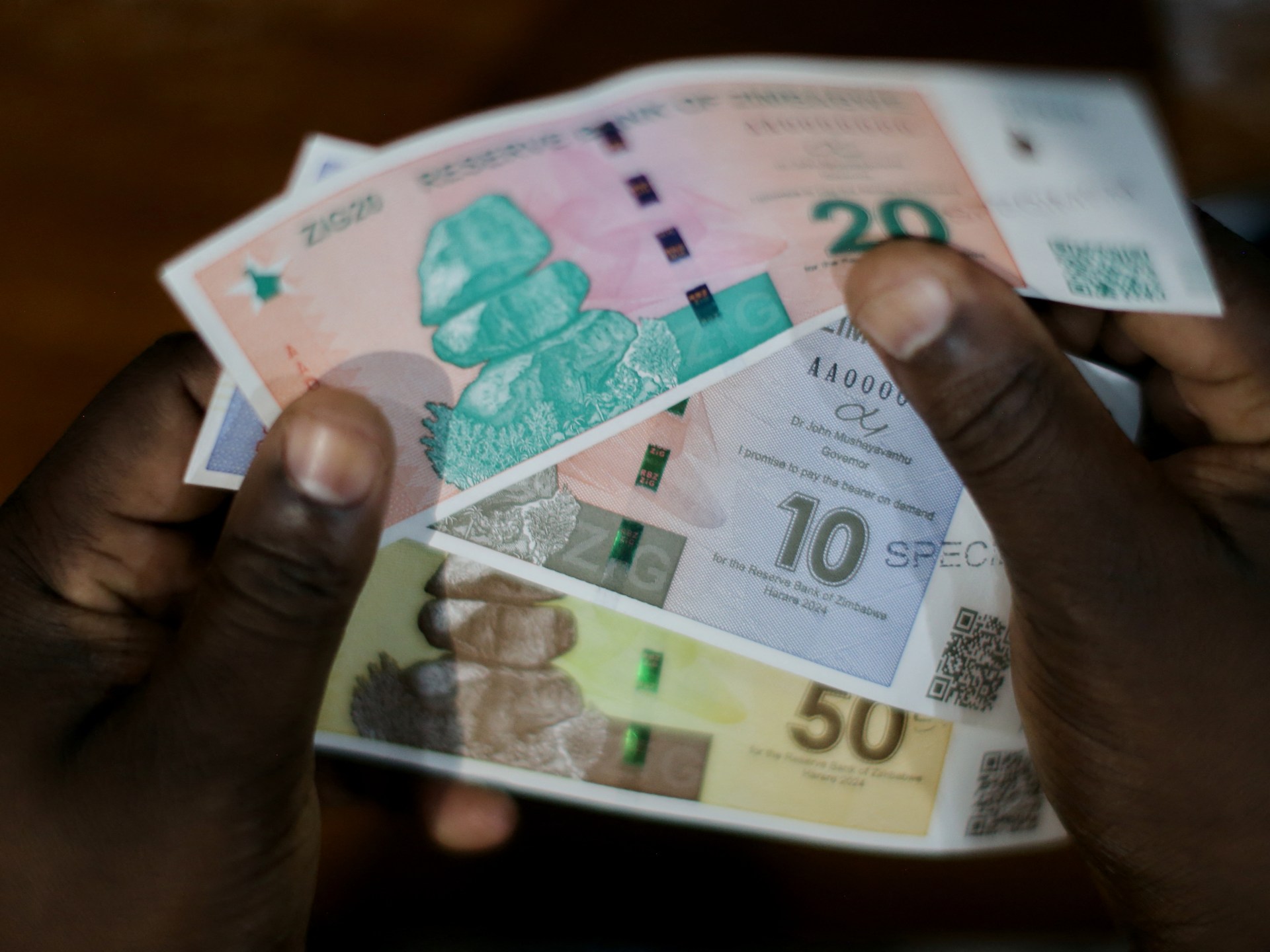 Zimbabwe introduces a new gold-backed currency to tackle inflation  Business and economic news