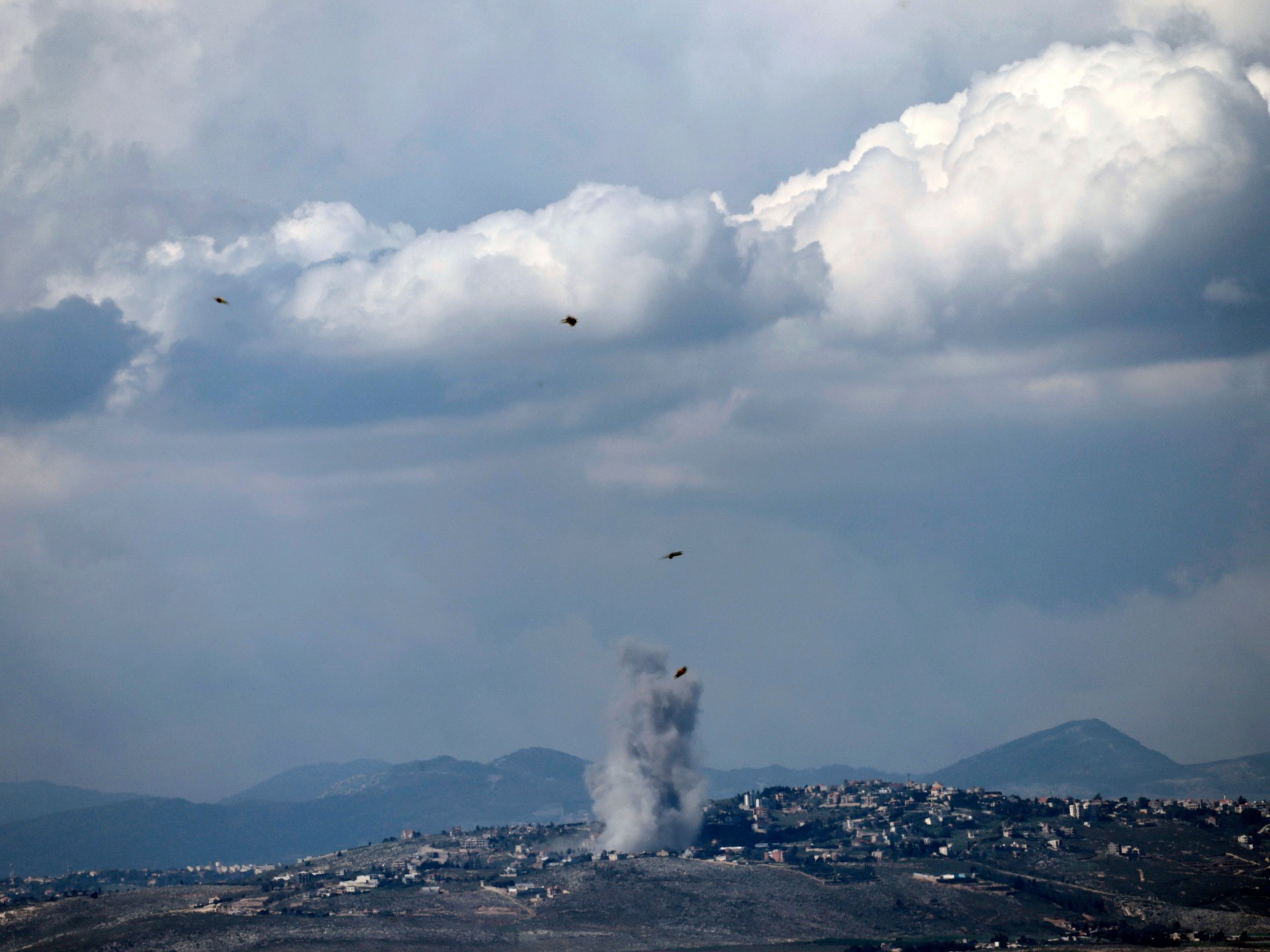 Lebanon’s Hezbollah fires ‘dozens of rockets’ at Israeli positions | Israel War on Gaza News
