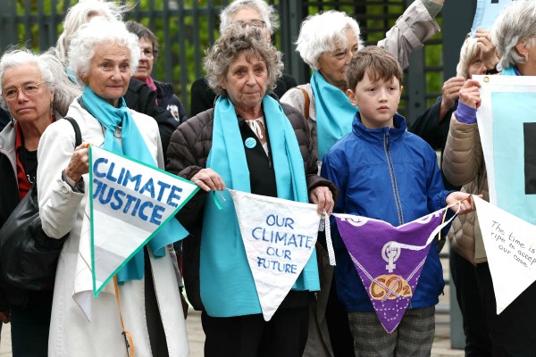 Висшият европейски съд присъди на швейцарски жени победа в забележително решение за климата
