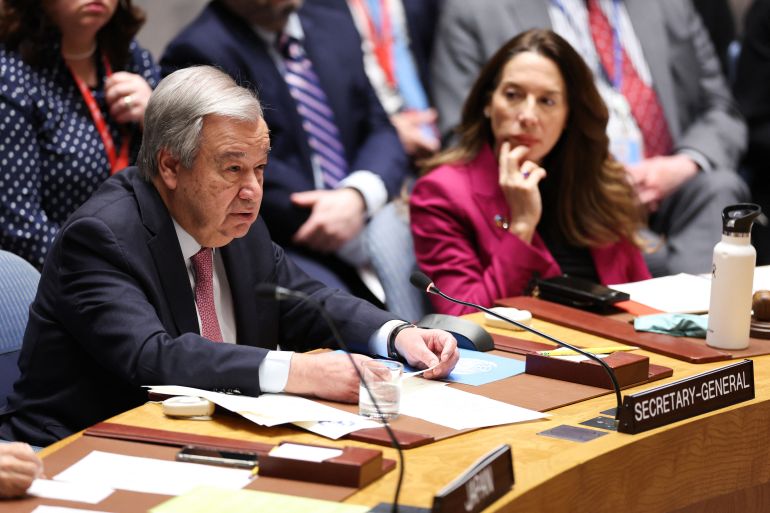 Secretary-General of the United Nations Antonio Guterres