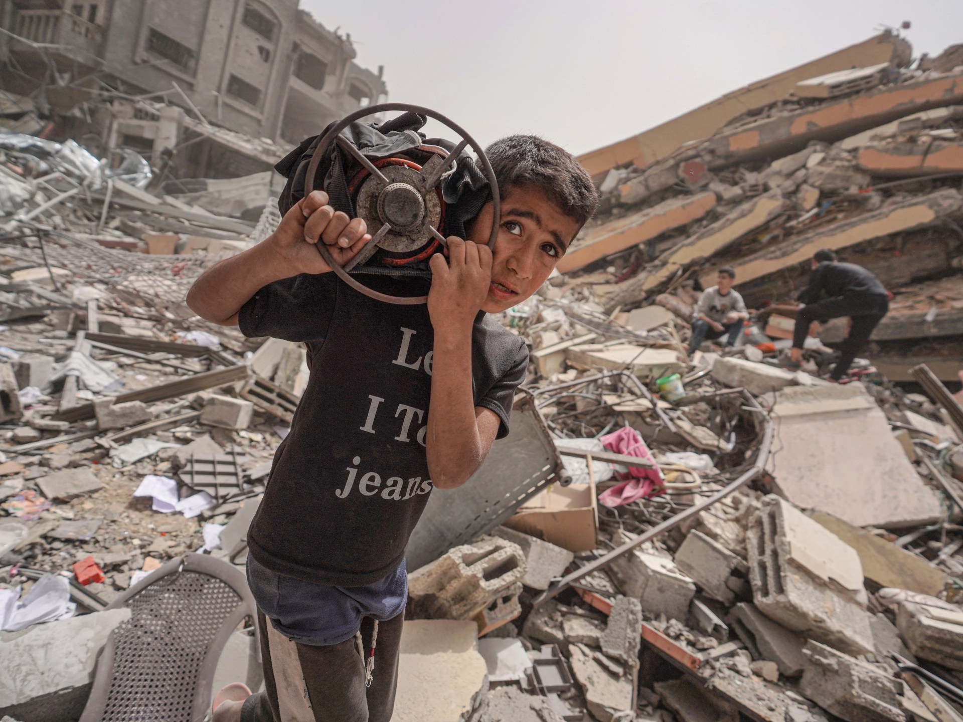 Photos: The destruction of the Nuseirat refugee camp in Gaza