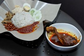Malaysian cuisine makes use of a chilli sauce called &#039;sambal&#039; [Sadiq Asyraf/AP Photo]