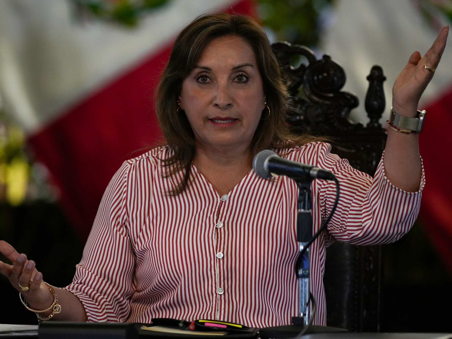 Peru’s President Boluarte avoids impeachment effort over Rolex watch probe