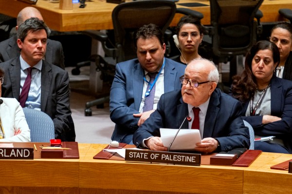 Тъй като Палестина кандидатства за пълноправно членство в ООН, какво пречи?