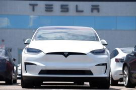 Tesla saw vehicle deliveries fall 8.5 percent in the first quarter of this year [David Zalubowski/AP]